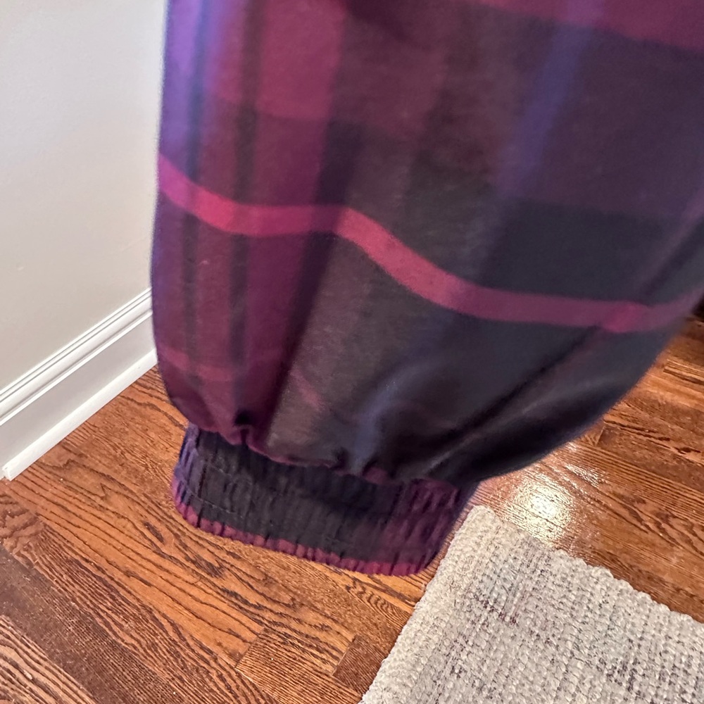 Black and Red Plaid Bomber jacket by Mod Ref! Never Worn NWOT - Picture 5 of 6